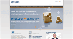 Desktop Screenshot of ceredexvalue.com